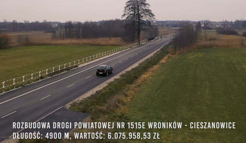 Jak rozwija się infrastruktura drogowa w powiecie piotrkowskim? Zobacz specjalny film