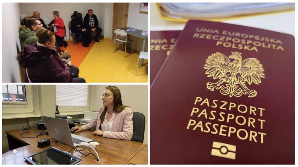 Biuro paszportowe w Bełchatowie przechodzi szturm! Dwa tygodnie działania to już kilkaset złożonych wniosków