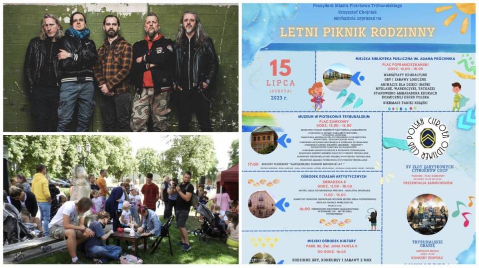 "Letni Piknik Rodzinny" w całym Piotrkowie moc atrakcji! Na finał Luxtorpeda!