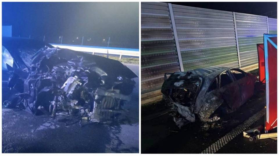 Policja przyznaje: BMW brało udział w wypadku na A1. Posłanka interweniuje w MSW i mówi o "próbie krycia sprawców"