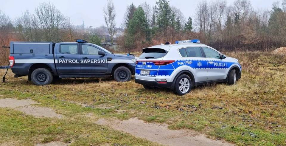 Cztery pociski artyleryjskie znaleziono podczas renowacji zbiornika wodnego. Do akcji ruszyli saperz